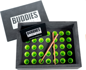 מילוי קונוסים 34 יחידות קינג-סייז Buddies Bump Box